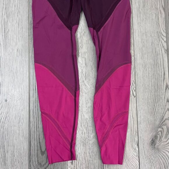 Lululemon Women Size 8 Colour Me Ombre Colorblock Tight Athletic Pullon Leggings - Picture 4 of 7